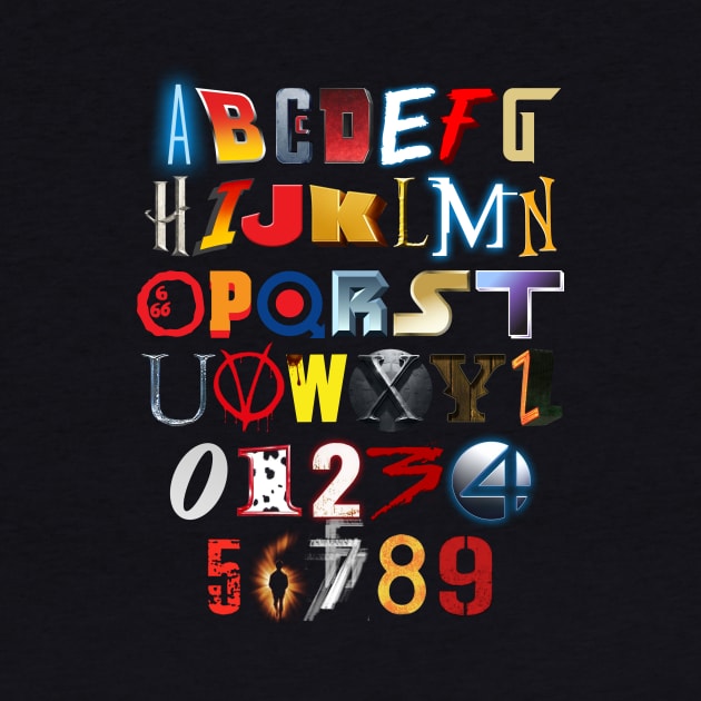 Movie Alphabet by Treherne